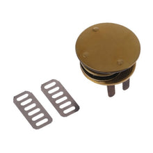 Load image into Gallery viewer, Metal Lock Round Rectangle Bag Case Buckle Clasp For Handbags Shoulder Bags Purse Tote Accessories DIY Craft With diamond