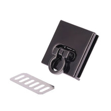 Load image into Gallery viewer, Metal Lock Round Rectangle Bag Case Buckle Clasp For Handbags Shoulder Bags Purse Tote Accessories DIY Craft With diamond