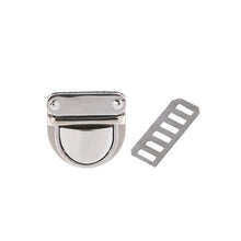 Load image into Gallery viewer, Metal Lock Round Rectangle Bag Case Buckle Clasp For Handbags Shoulder Bags Purse Tote Accessories DIY Craft With diamond