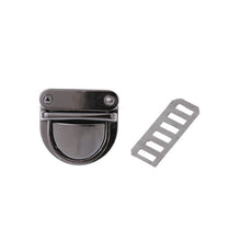 Load image into Gallery viewer, Metal Lock Round Rectangle Bag Case Buckle Clasp For Handbags Shoulder Bags Purse Tote Accessories DIY Craft With diamond