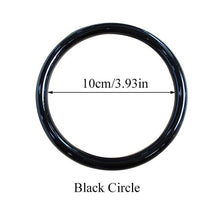Load image into Gallery viewer, Round Wooden Bag Handles Fashion Handle For Handmade Handbag DIY Tote Purse Frame Replacement DIY Handle Accessories For Bags