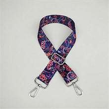 Load image into Gallery viewer, Colorful Bag Strap Belt Flower Replacement Wide Straps for Crossbody Women Bag Accessories Handle Nylon Shoulder Strap Bag W219