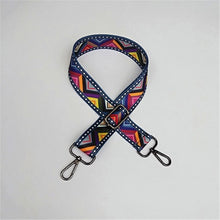 Load image into Gallery viewer, Colorful Bag Strap Belt Flower Replacement Wide Straps for Crossbody Women Bag Accessories Handle Nylon Shoulder Strap Bag W219