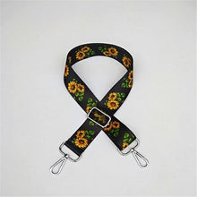 Load image into Gallery viewer, Colorful Bag Strap Belt Flower Replacement Wide Straps for Crossbody Women Bag Accessories Handle Nylon Shoulder Strap Bag W219