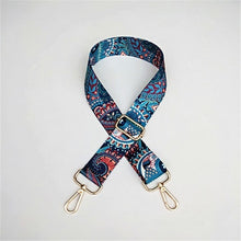 Load image into Gallery viewer, Colorful Bag Strap Belt Flower Replacement Wide Straps for Crossbody Women Bag Accessories Handle Nylon Shoulder Strap Bag W219