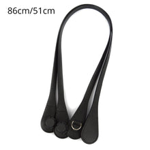 Load image into Gallery viewer, New 51cm 86cm Slim Handles Edge Painting D Buckle Teardrop End Faux Leather Handles for OBag Chain Pendant for EVA O Bag Body