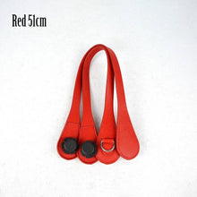 Load image into Gallery viewer, New 51cm 86cm Slim Handles Edge Painting D Buckle Teardrop End Faux Leather Handles for OBag Chain Pendant for EVA O Bag Body