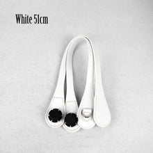 Load image into Gallery viewer, New 51cm 86cm Slim Handles Edge Painting D Buckle Teardrop End Faux Leather Handles for OBag Chain Pendant for EVA O Bag Body