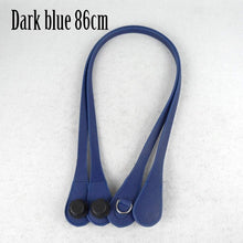 Load image into Gallery viewer, New 51cm 86cm Slim Handles Edge Painting D Buckle Teardrop End Faux Leather Handles for OBag Chain Pendant for EVA O Bag Body