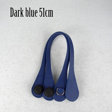 Load image into Gallery viewer, New 51cm 86cm Slim Handles Edge Painting D Buckle Teardrop End Faux Leather Handles for OBag Chain Pendant for EVA O Bag Body