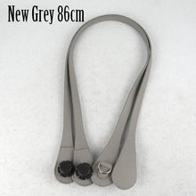 Load image into Gallery viewer, New 51cm 86cm Slim Handles Edge Painting D Buckle Teardrop End Faux Leather Handles for OBag Chain Pendant for EVA O Bag Body