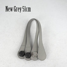 Load image into Gallery viewer, New 51cm 86cm Slim Handles Edge Painting D Buckle Teardrop End Faux Leather Handles for OBag Chain Pendant for EVA O Bag Body
