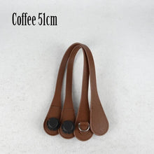 Load image into Gallery viewer, New 51cm 86cm Slim Handles Edge Painting D Buckle Teardrop End Faux Leather Handles for OBag Chain Pendant for EVA O Bag Body
