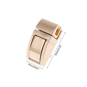 Metal Lock Round Rectangle Bag Case Buckle Clasp For Handbags Shoulder Bags Purse Tote Accessories DIY Craft With diamond