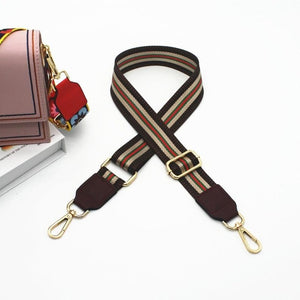 Rainbow Adjustable Bag Strap Handbag Belt Wide Shoulder Bag Strap Replacement Strap Accessory Bag Part Adjustable Belt For Bag