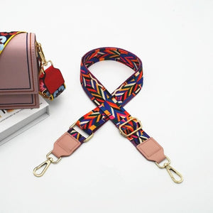 Rainbow Adjustable Bag Strap Handbag Belt Wide Shoulder Bag Strap Replacement Strap Accessory Bag Part Adjustable Belt For Bag