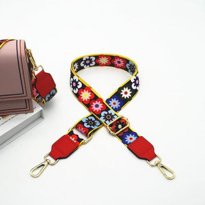 Rainbow Adjustable Bag Strap Handbag Belt Wide Shoulder Bag Strap Replacement Strap Accessory Bag Part Adjustable Belt For Bag
