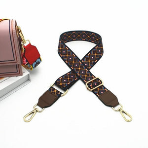 Rainbow Adjustable Bag Strap Handbag Belt Wide Shoulder Bag Strap Replacement Strap Accessory Bag Part Adjustable Belt For Bag