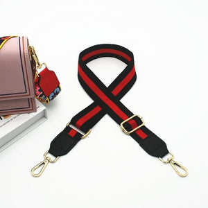 Rainbow Adjustable Bag Strap Handbag Belt Wide Shoulder Bag Strap Replacement Strap Accessory Bag Part Adjustable Belt For Bag