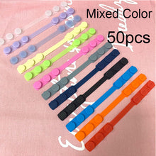 Load image into Gallery viewer, 50PCS Mask Strap Ear Hook, Fourth Gear Adjustable Anti-Slip Mask Ear Grips Buckles Extending Lanyard Mask Belt Hook
