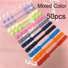 Load image into Gallery viewer, 50PCS Mask Strap Ear Hook, Fourth Gear Adjustable Anti-Slip Mask Ear Grips Buckles Extending Lanyard Mask Belt Hook
