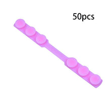 Load image into Gallery viewer, 50PCS Mask Strap Ear Hook, Fourth Gear Adjustable Anti-Slip Mask Ear Grips Buckles Extending Lanyard Mask Belt Hook
