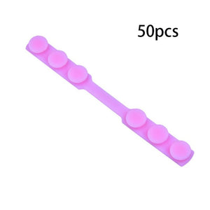 50PCS Mask Strap Ear Hook, Fourth Gear Adjustable Anti-Slip Mask Ear Grips Buckles Extending Lanyard Mask Belt Hook