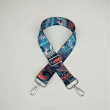 Load image into Gallery viewer, Colorful Bag Strap Belt Flower Replacement Wide Straps for Crossbody Women Bag Accessories Handle Nylon Shoulder Strap Bag W219
