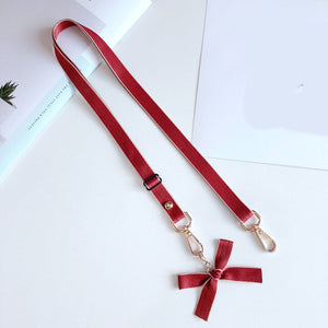 124cm Elegant Fabric Bag Phone Strap Adjustable Shoulder Strap Replacement Accessory Belt Bags Strap Girl Shoulder Handbag Strap