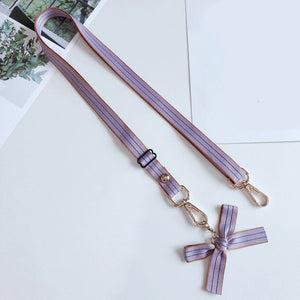 124cm Elegant Fabric Bag Phone Strap Adjustable Shoulder Strap Replacement Accessory Belt Bags Strap Girl Shoulder Handbag Strap