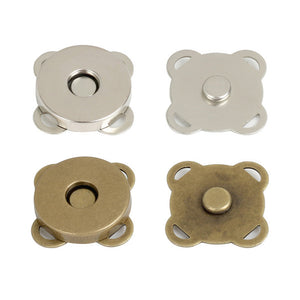 5PCS Magnetic Purse Quincunx Snaps For Clasps Closure Sewing Button Wallet Bags Handbag Buckle Bag Accessories 15/19mm