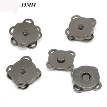 Load image into Gallery viewer, 5PCS Magnetic Purse Quincunx Snaps For Clasps Closure Sewing Button Wallet Bags Handbag Buckle Bag Accessories 15/19mm
