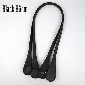 New 51cm 86cm Slim Handles Edge Painting D Buckle Teardrop End Faux Leather Handles for OBag Chain Pendant for EVA O Bag Body