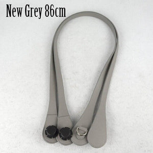 New 51cm 86cm Slim Handles Edge Painting D Buckle Teardrop End Faux Leather Handles for OBag Chain Pendant for EVA O Bag Body