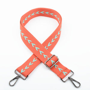Shoulder Bag Strap Belt Women Adjustable DIY Crossbody Hanger Handbag Strap Ornament Accessories Belt Bag Rainbow Decorative New